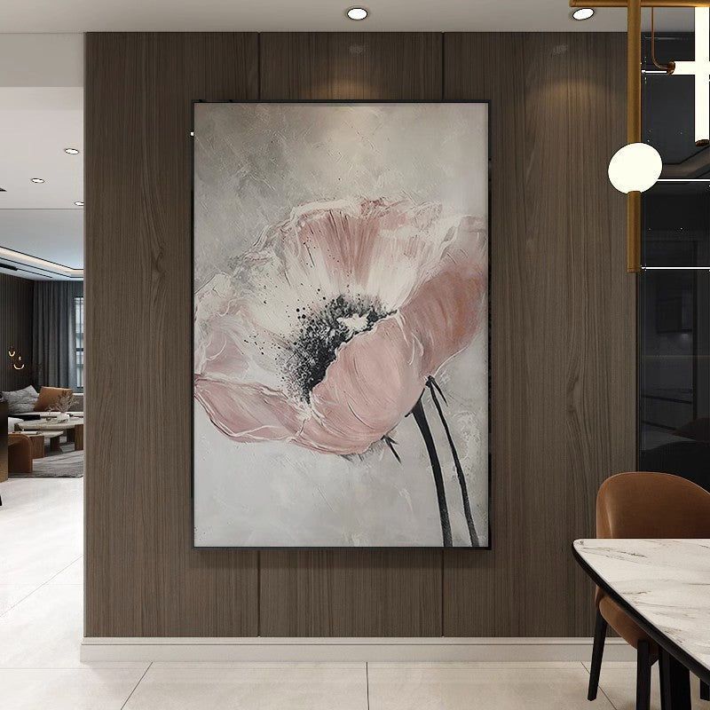 Elegant Floral Canvas Artwork Homeandso