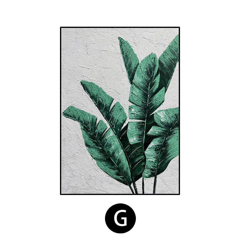 Tropical Leaf Canvas Artwork Homeandso