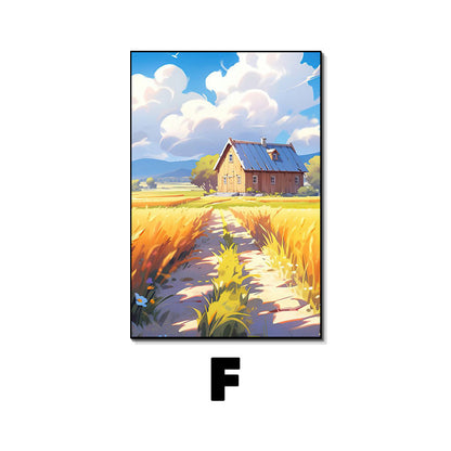 Framed Dreamy Landscape Wall Art Homeandso