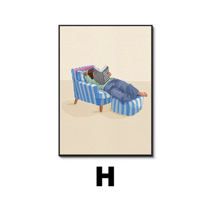 Artistic Illustration Wall Art Homeandso