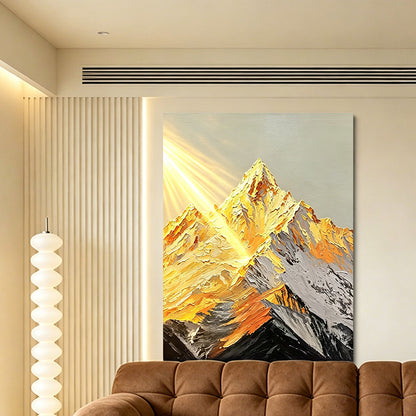 Mountain Landscape Oil Painting Homeandso