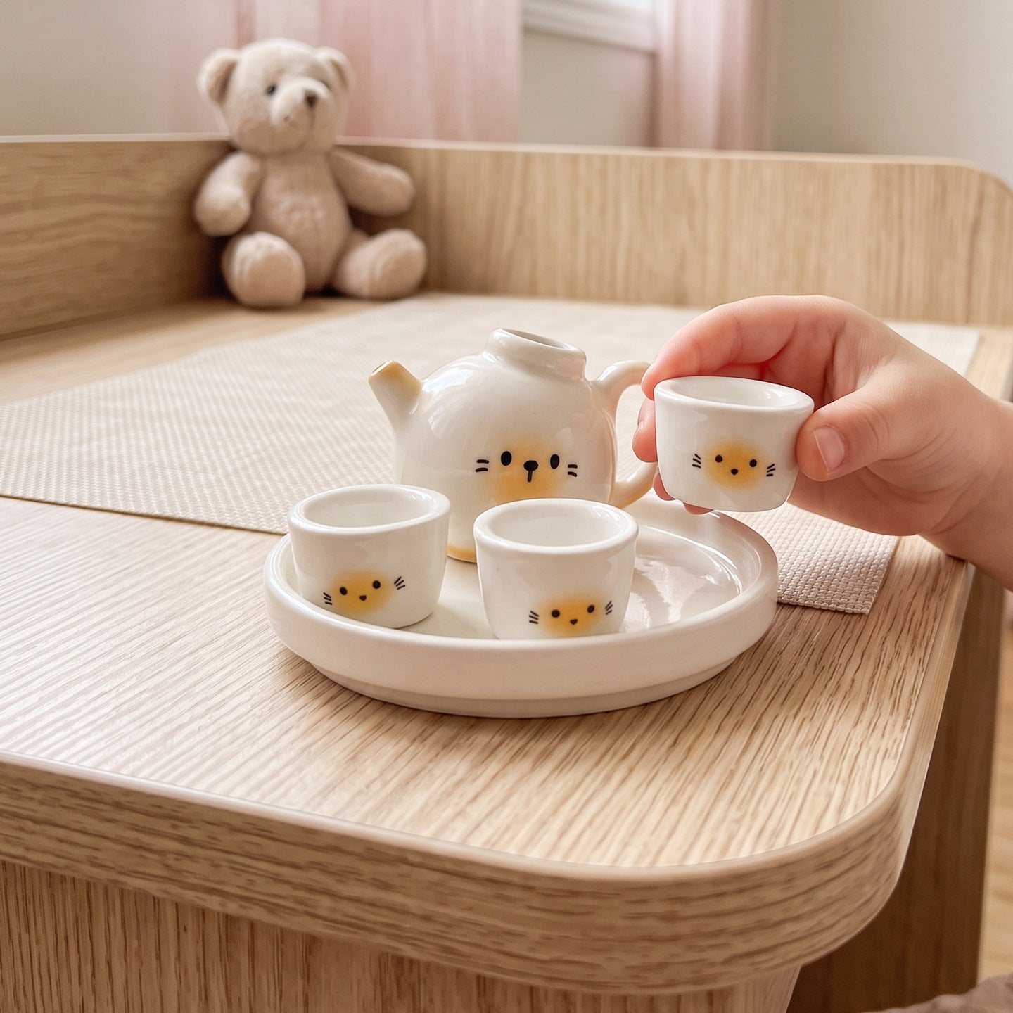 Cute Animal-Themed Tea Set Homeandso