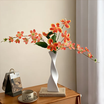 Elegant Twisted Decorative Vase