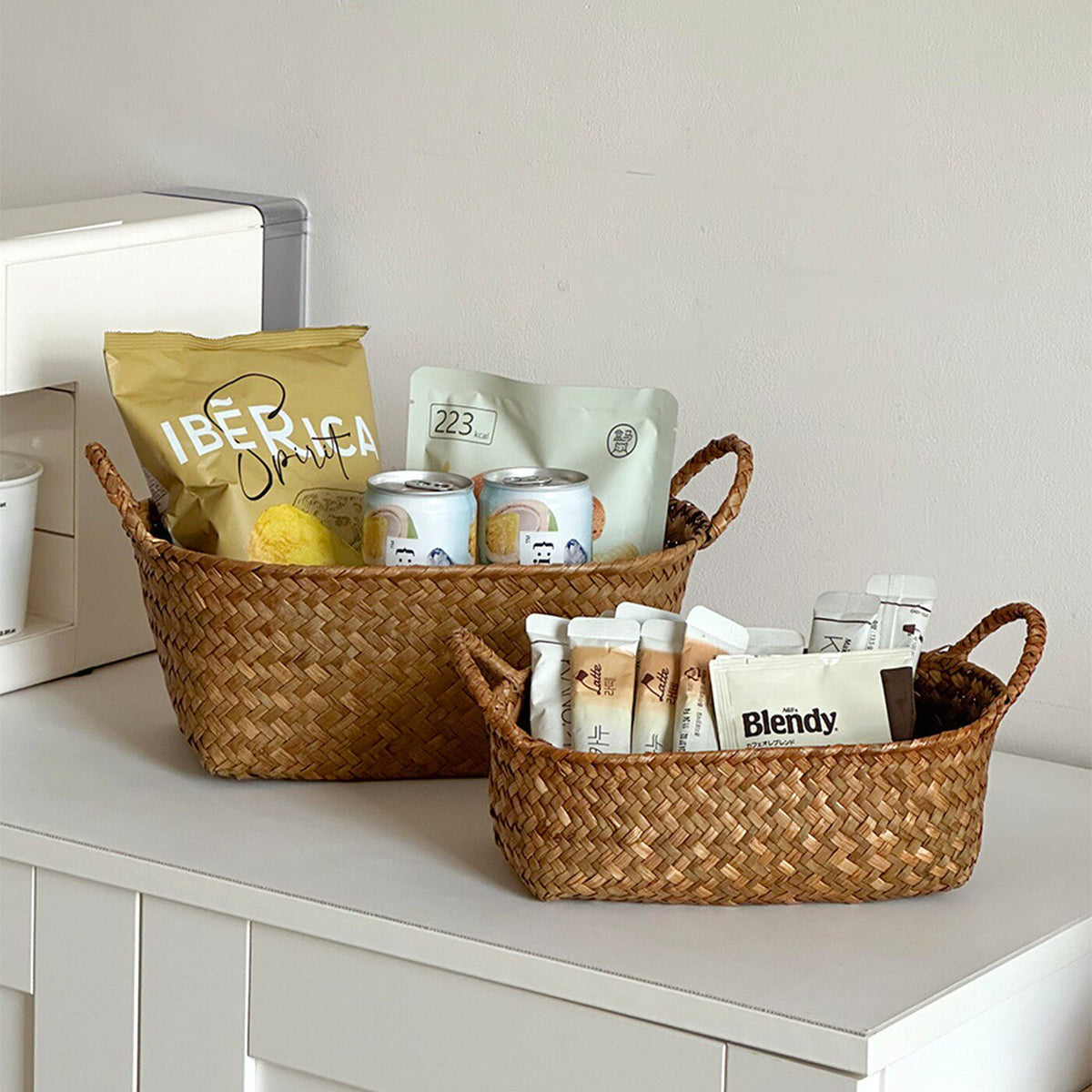 Handwoven Storage Basket Set