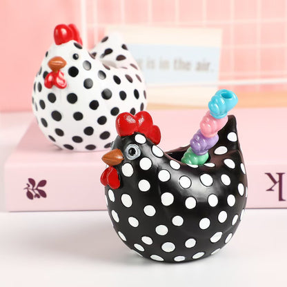 Decorative Chicken Planter Homeandso