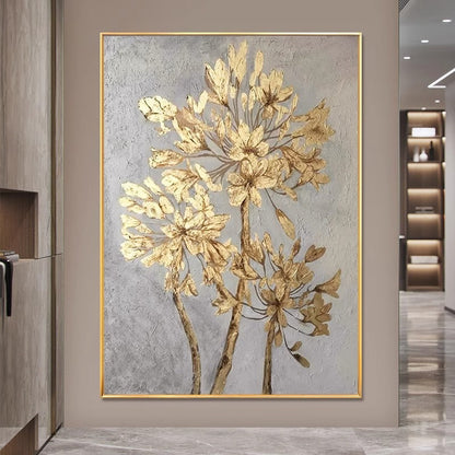 Textured Floral Embossed Wall Art Homeandso