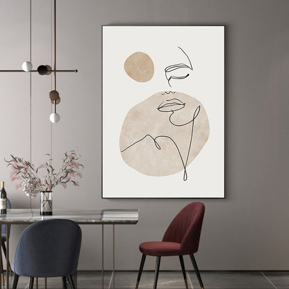 Elegant Line Drawing Floral Wall Art Homeandso