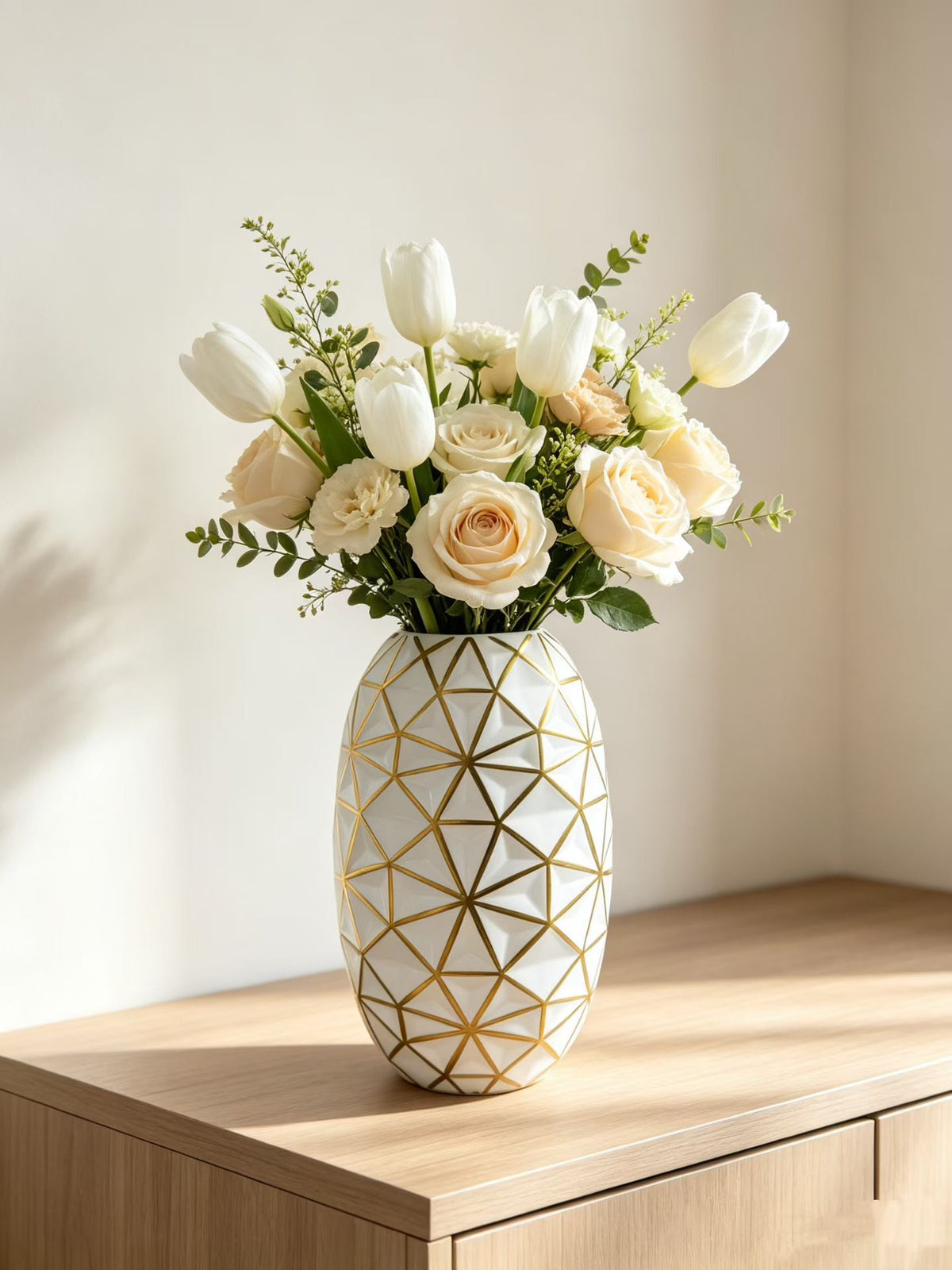 Geometrische Dekorative Vase
