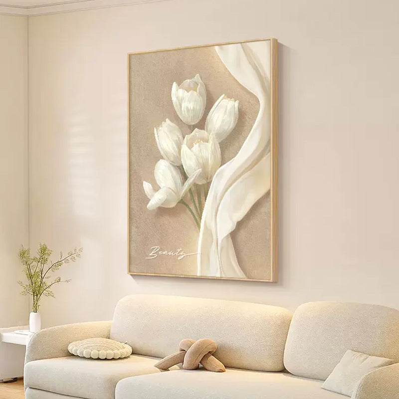 Elegant Floral Relief Artwork Homeandso