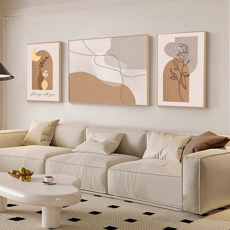 Decorative Three-Piece Art Print Set Homeandso