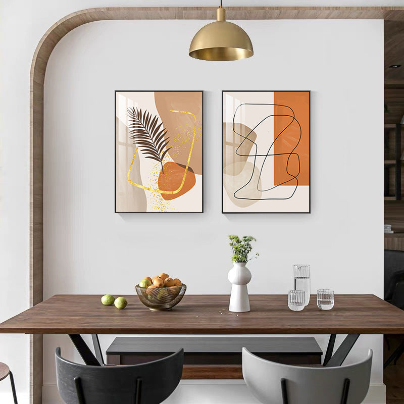 Abstract Botanical Framed Wall Art Homeandso