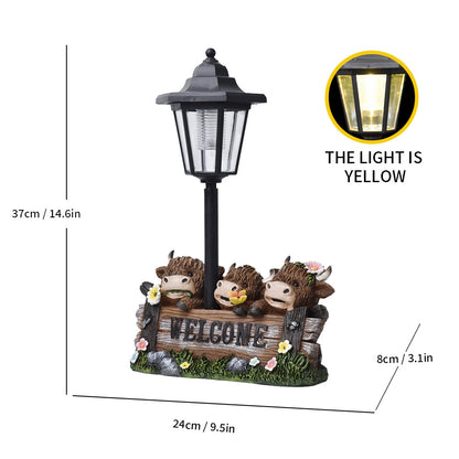 Solar-Powered Garden Lantern Homeandso