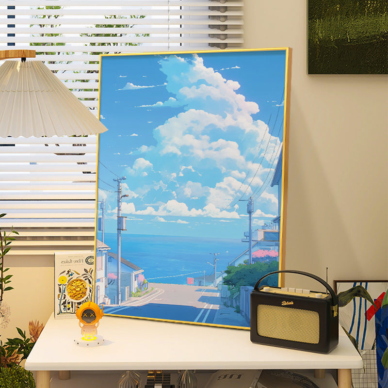 Coastal Landscape Framed Wall Art Homeandso