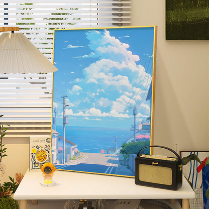 Coastal Landscape Framed Wall Art Homeandso