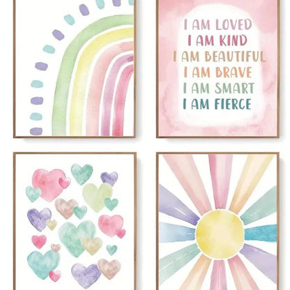 Nursery Wall Art Set Homeandso