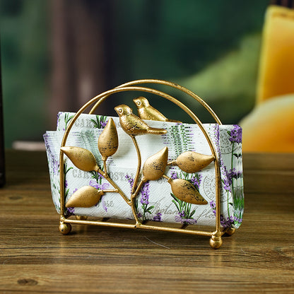 Decorative Leaf-Shaped Desk Organizer Homeandso