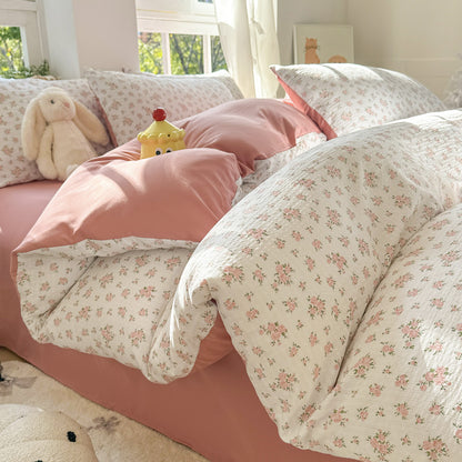 Soft Cotton Cartoon Bedding Set