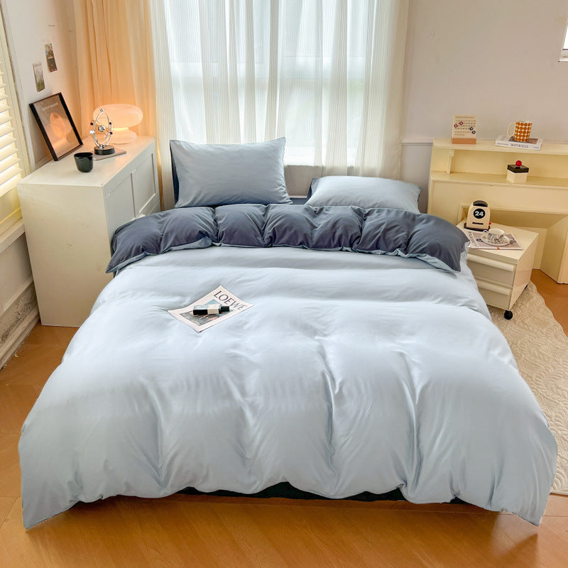 Lightweight Breathable Cotton Duvet Cover Set Homeandso