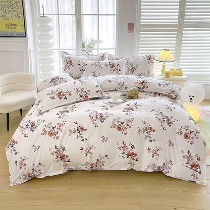Floral Patterned Duvet Cover Set