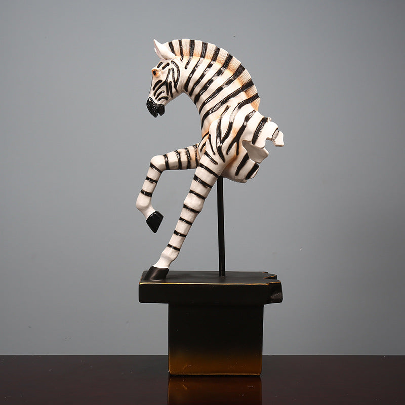 Decorative Zebra Sculpture Homeandso