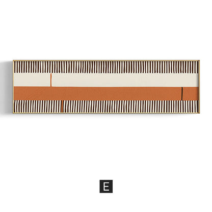 Abstract Brushstroke Framed Art Homeandso