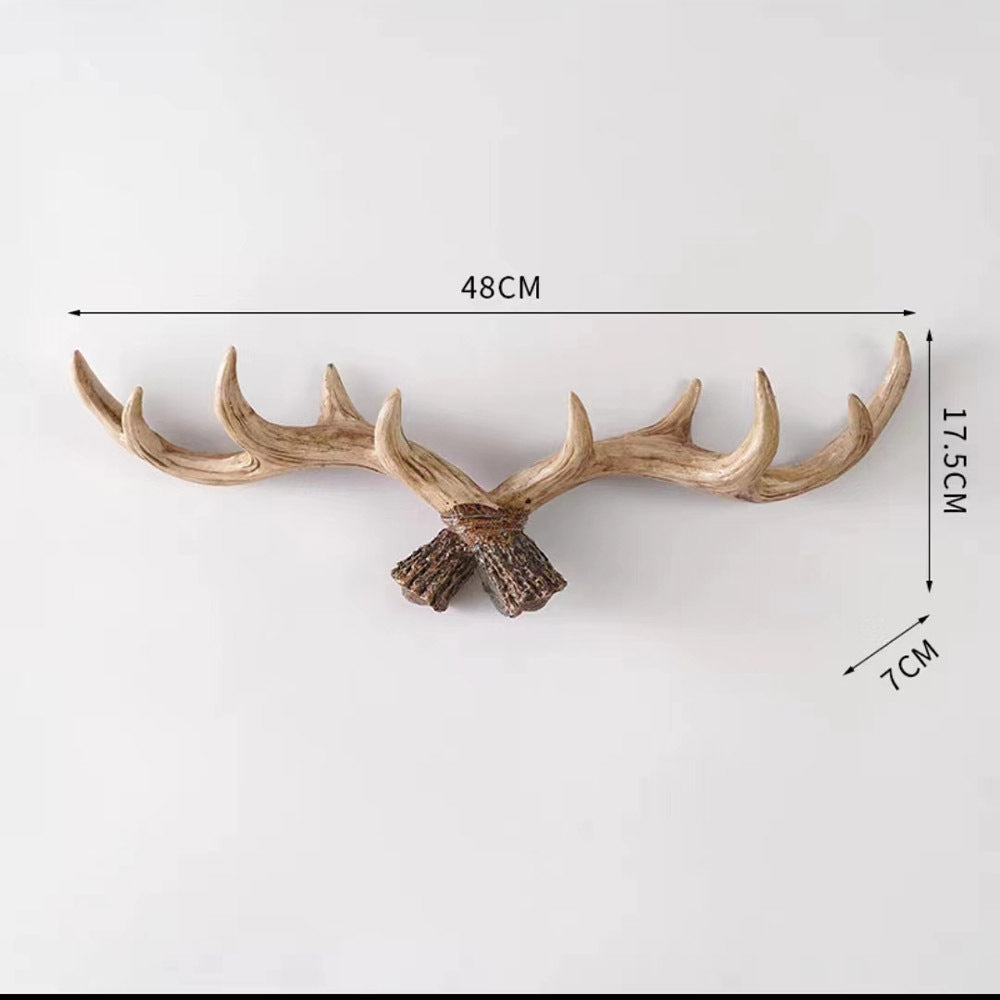 Decorative Wall Mounted Antler Sculpture Homeandso