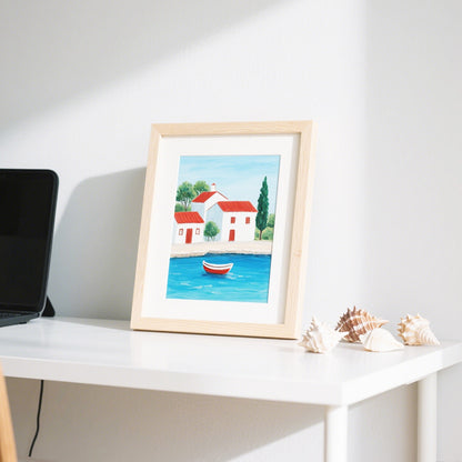 Coastal Scene Artwork Frame