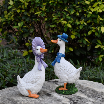 Decorative Garden Duck Figurine Homeandso