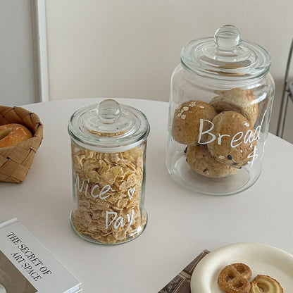 Glass Storage Canister Set