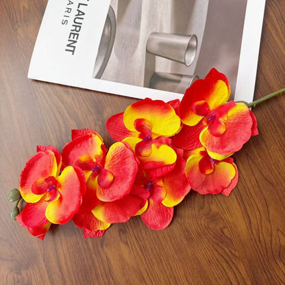 Faux Orchid Floral Spray