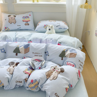 Fun Cartoon-Themed Quilt Set Homeandso