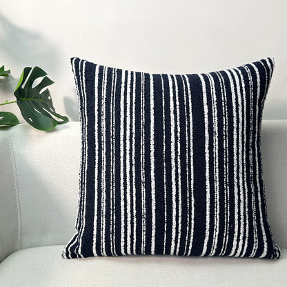 Textured Striped Accent Pillow
