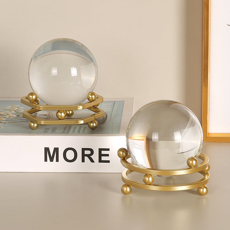 Decorative Glass Orb Display Stand Homeandso