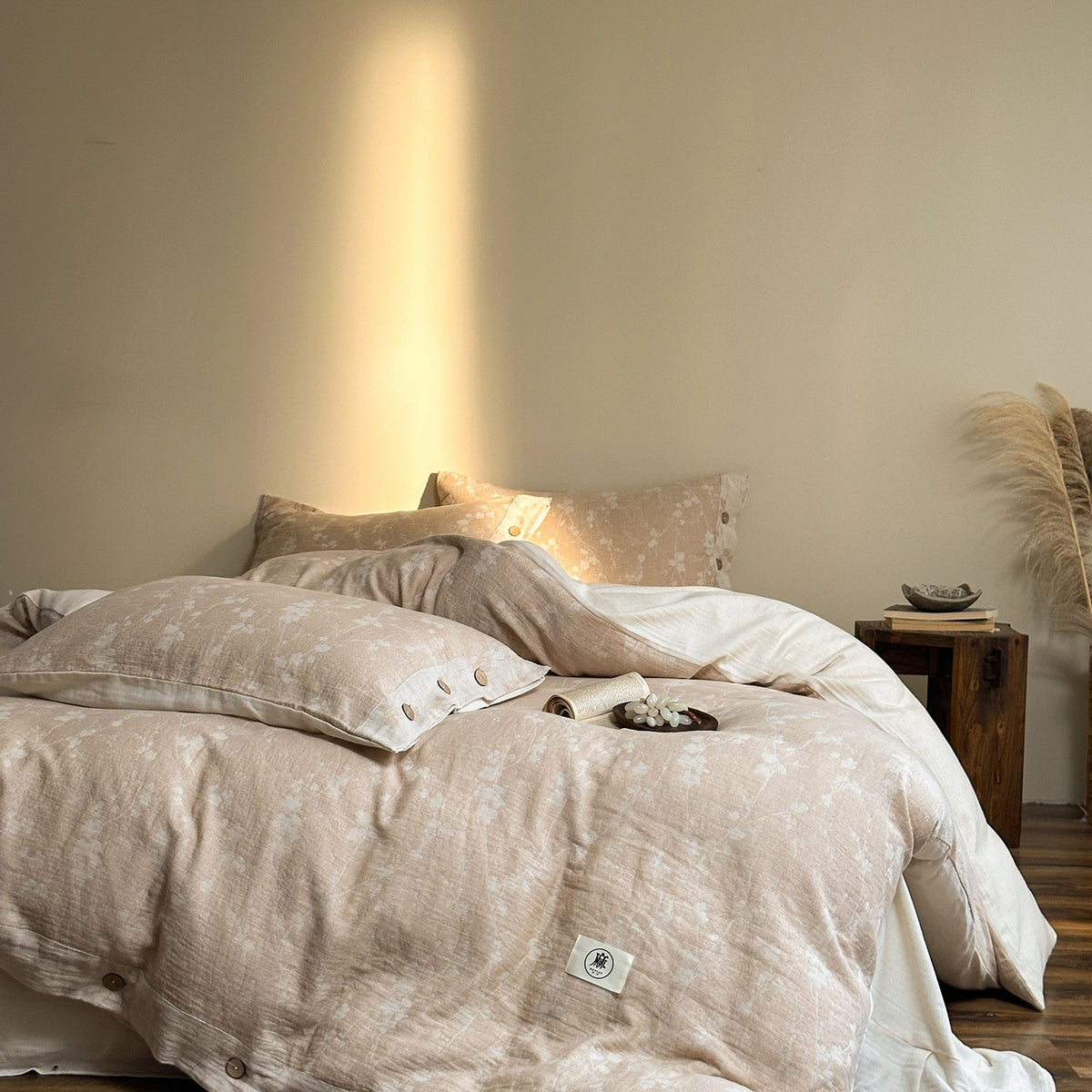 Decorative Luxurious Textured Comforter Set Homeandso