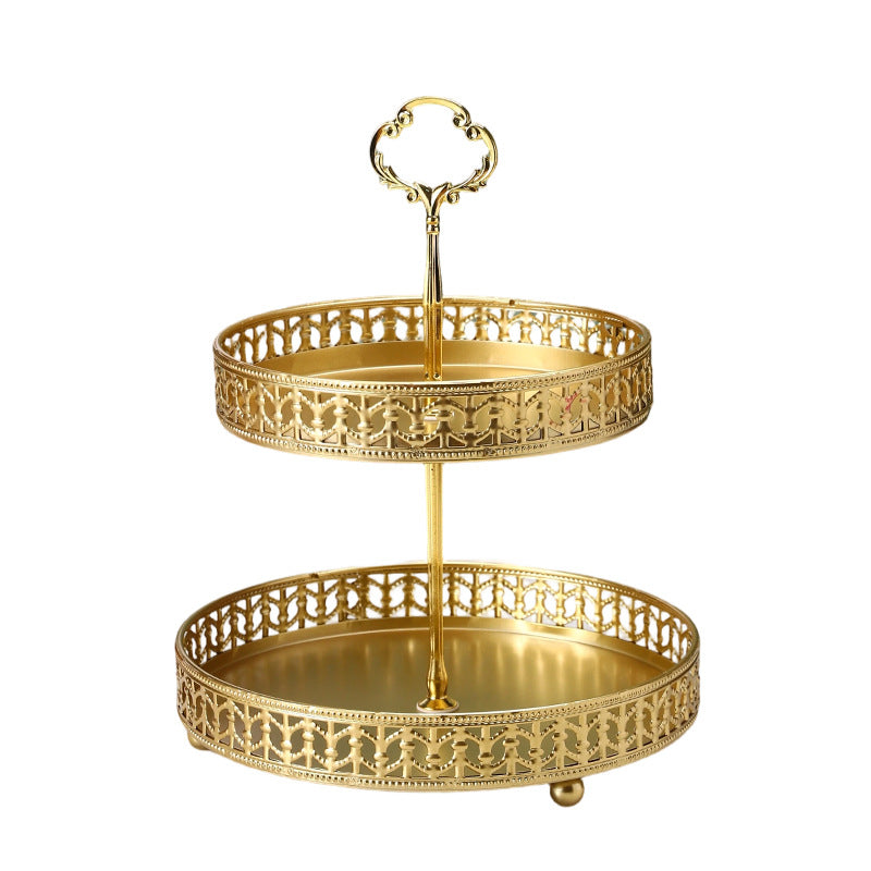 Elegant Two-Tiered Serving Stand Homeandso