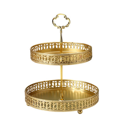 Elegant Two-Tiered Serving Stand Homeandso