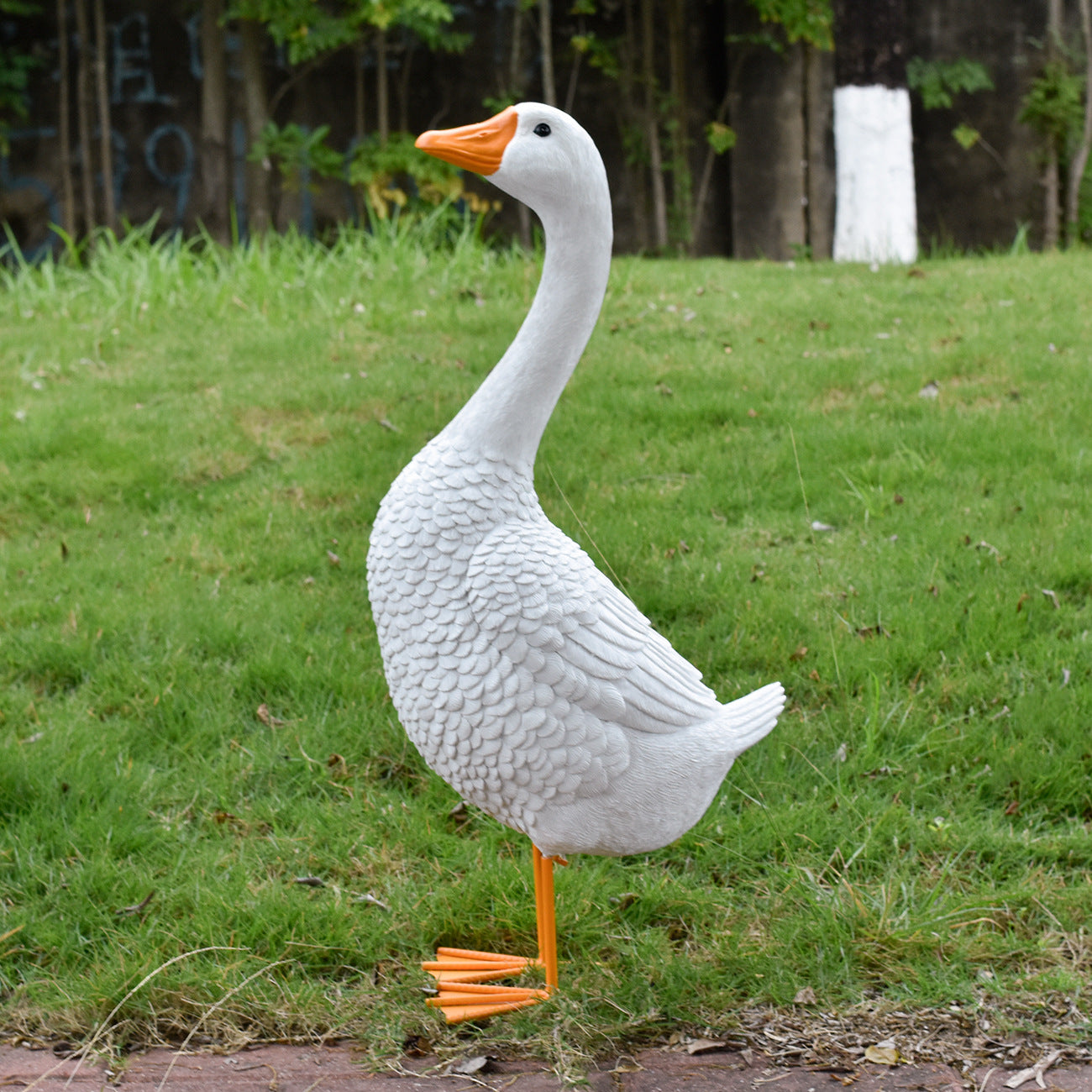 Decorative Goose Figurine Homeandso