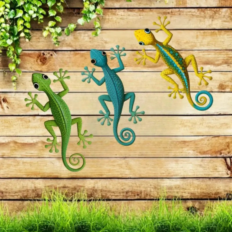 Decorative Cartoon Lizard Wall Art Homeandso