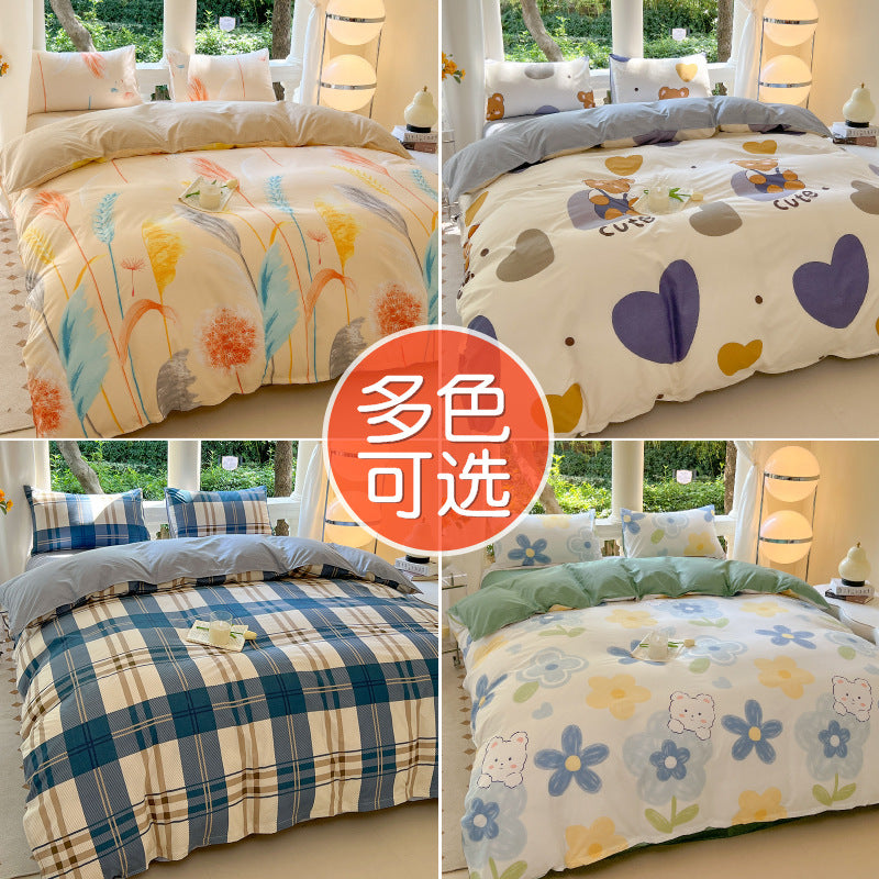Playful Cartoon-Themed Duvet Cover Set Homeandso