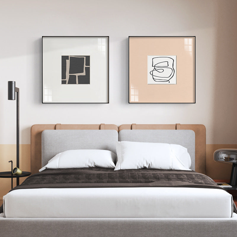 Abstract Framed Geometric Wall Art Homeandso