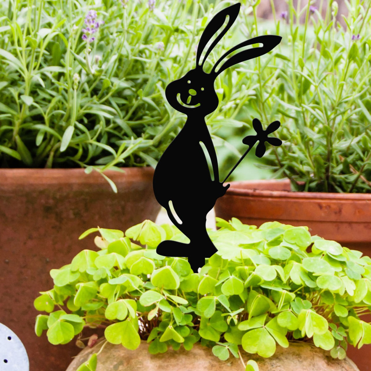 Garden Bunny Decor Stake Homeandso