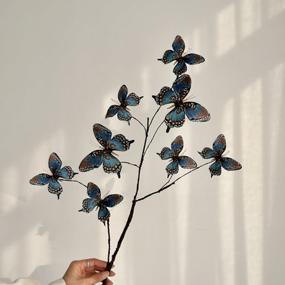 Decorative Butterfly Stem for Home Floral Display