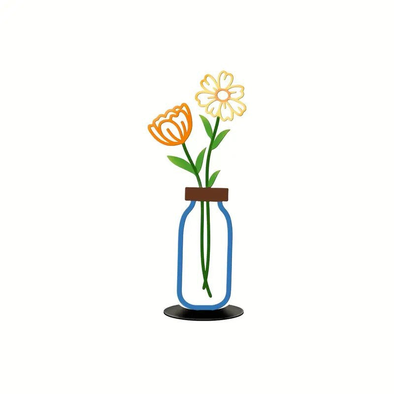 Stylish Floral Decorative Vase Homeandso
