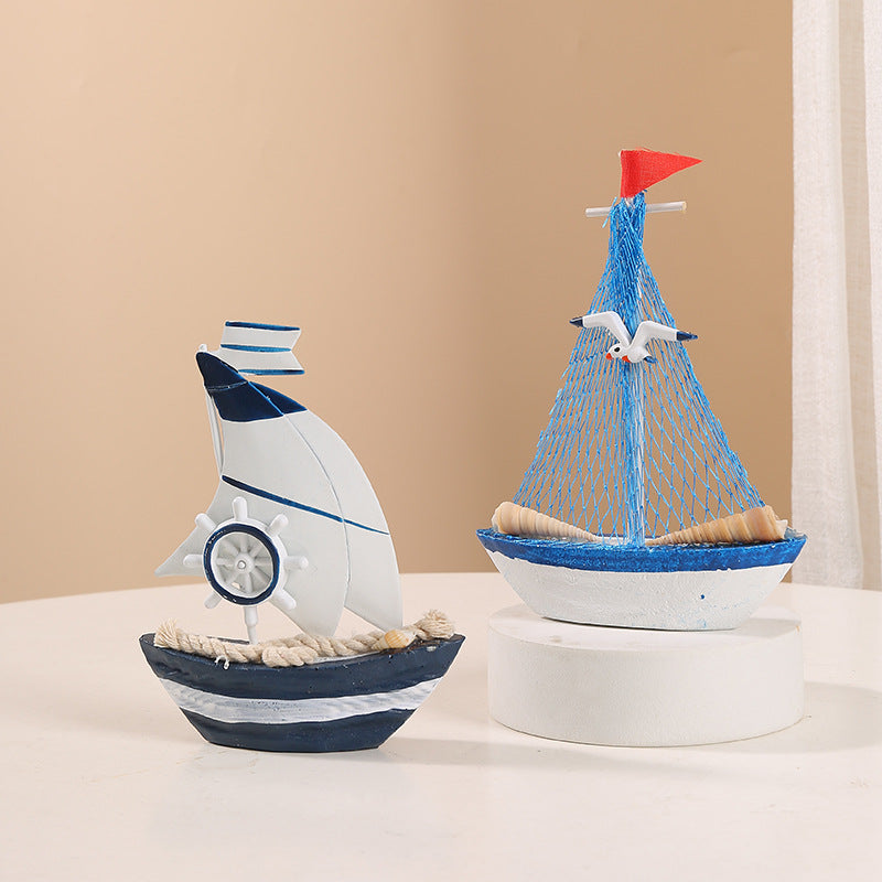 Decorative Sailboat Model Homeandso