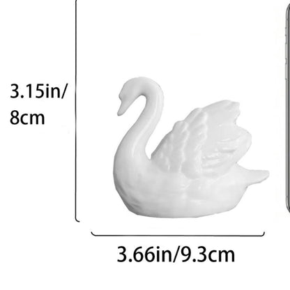 Elegant Swan Figurine Homeandso