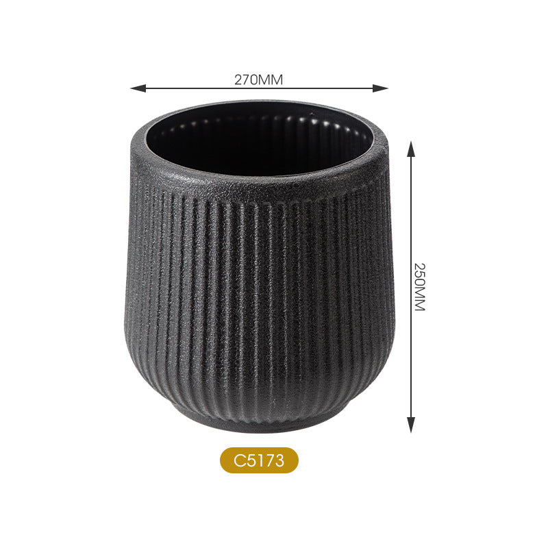 Decorative Round Ceramic Planter Homeandso