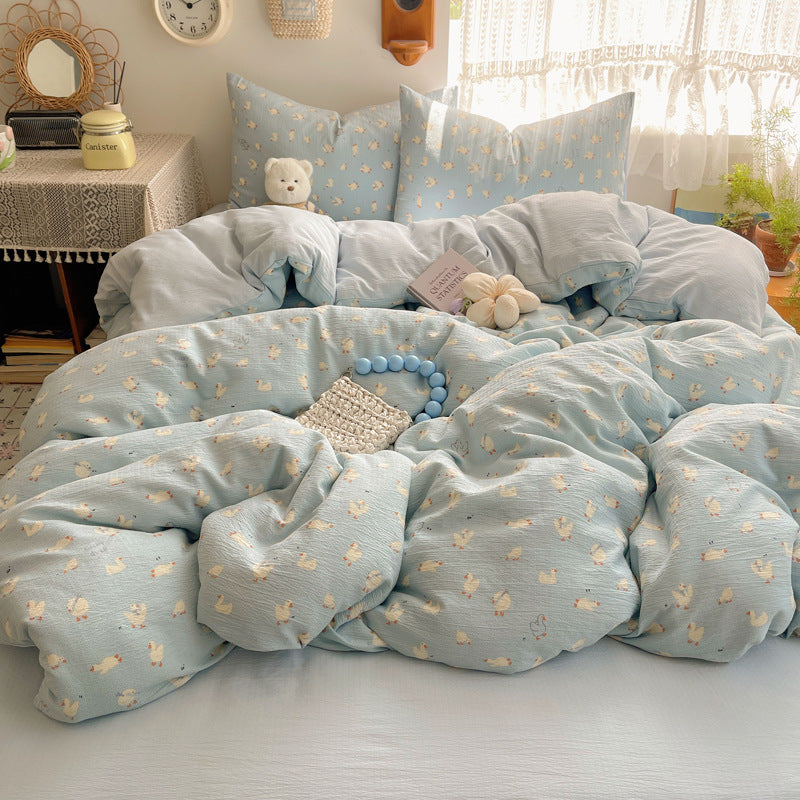 Whimsical Cartoon-Themed Comforter Set