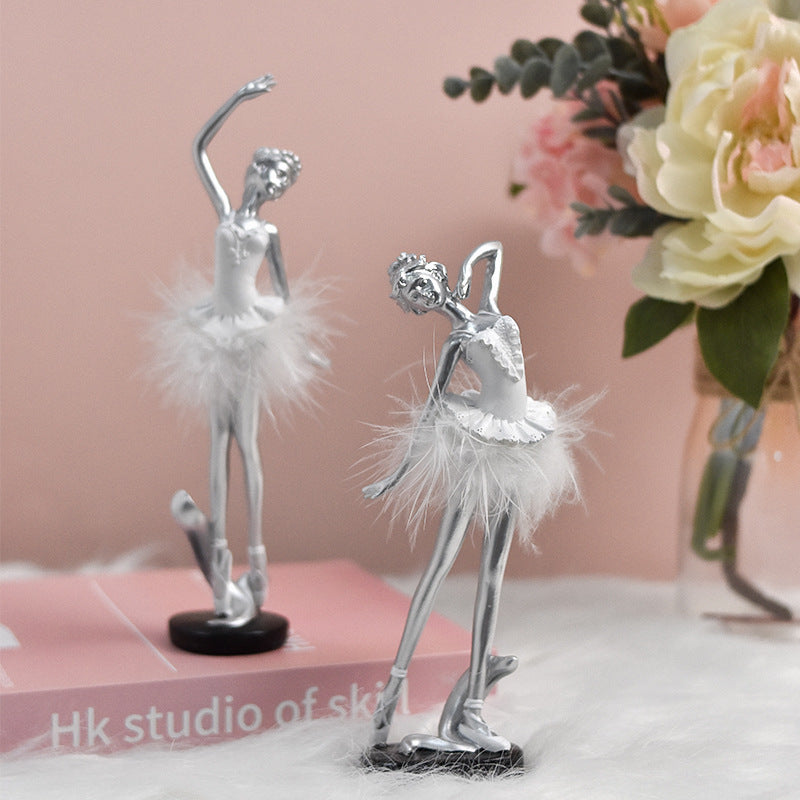 Elegant Ballerina Figurine Homeandso