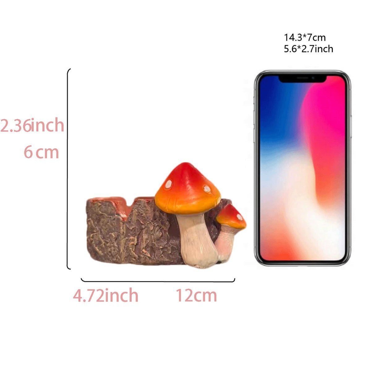 Whimsical Mushroom-Inspired Phone Holder Homeandso