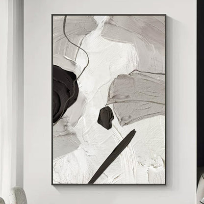 Abstract Minimalist Framed Canvas Art Homeandso